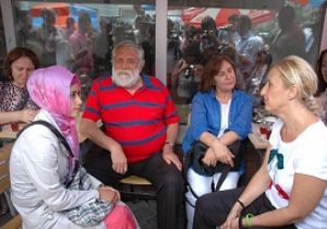 HES davası için Erzurum'a geldiler